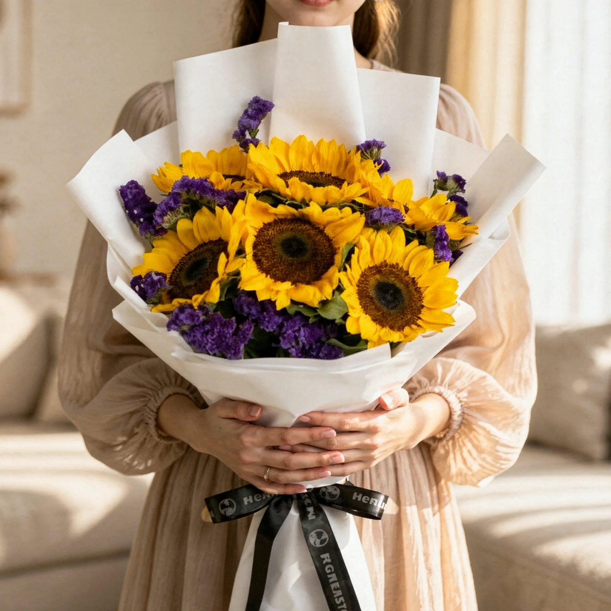 Sunflowers Bouquet with Fillers