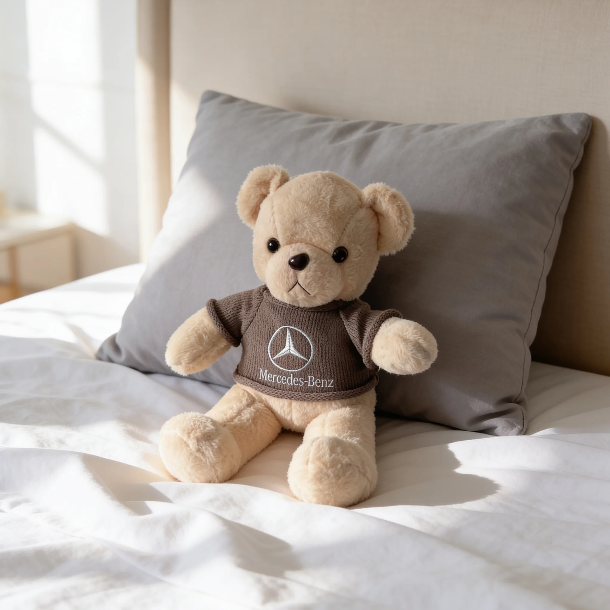 Cream Teddy Bear - 14 inches