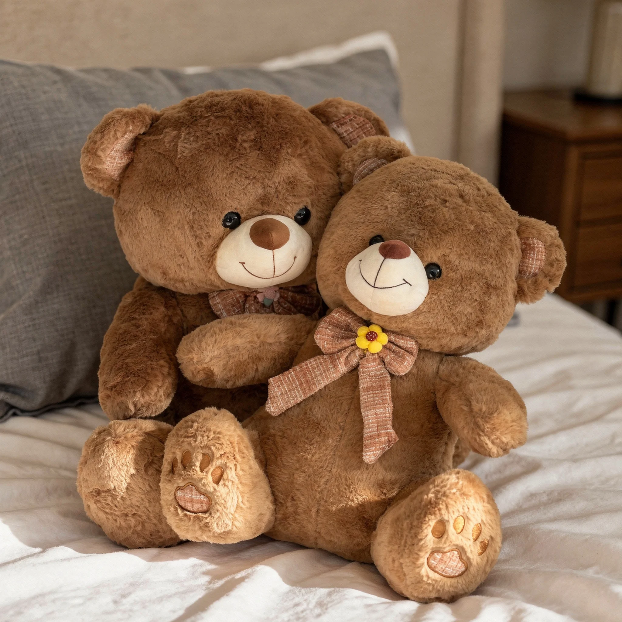Brown Teddy Bears (18 Inches & 24 Inches)