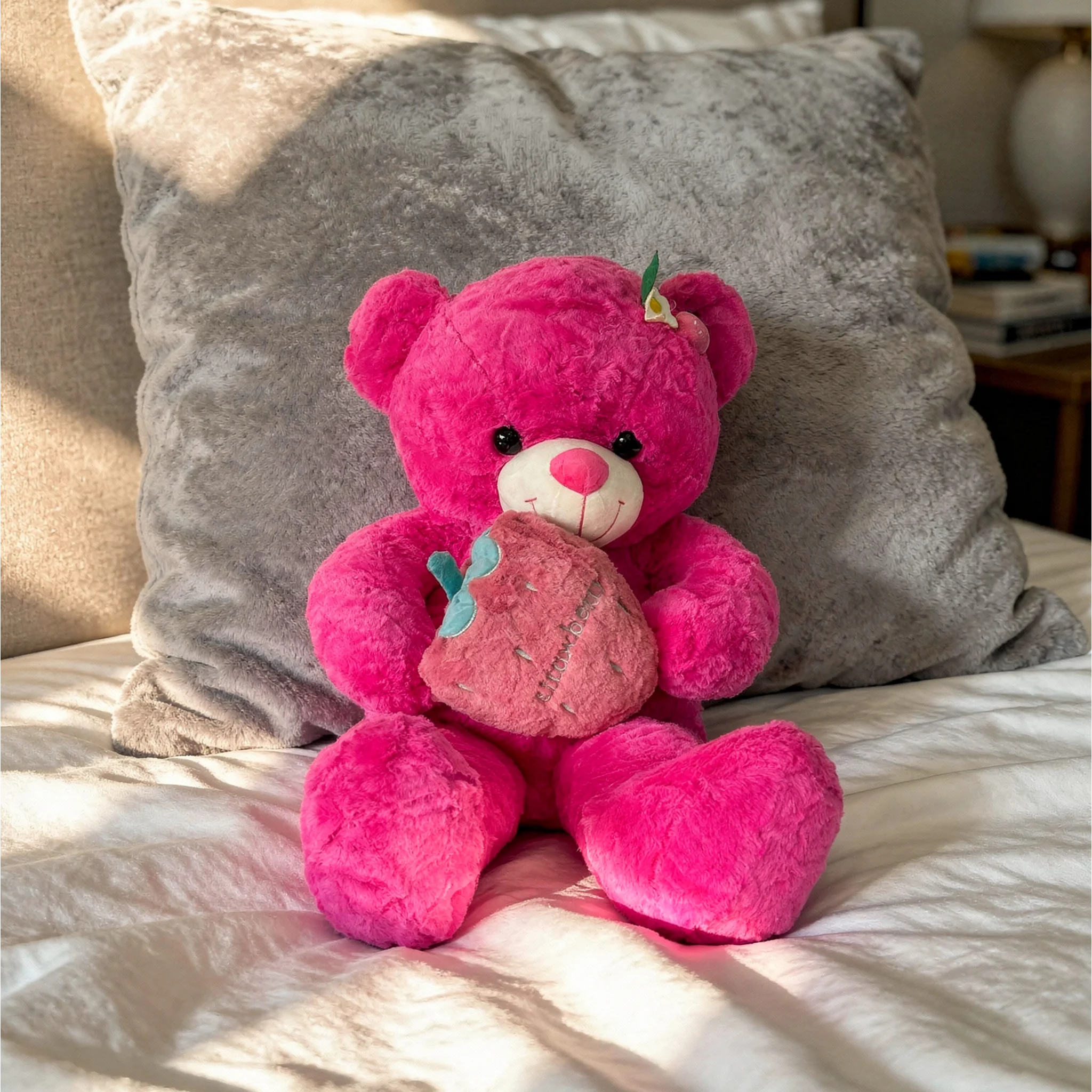 3 Feet Fuchsia Pink Teddy Bear