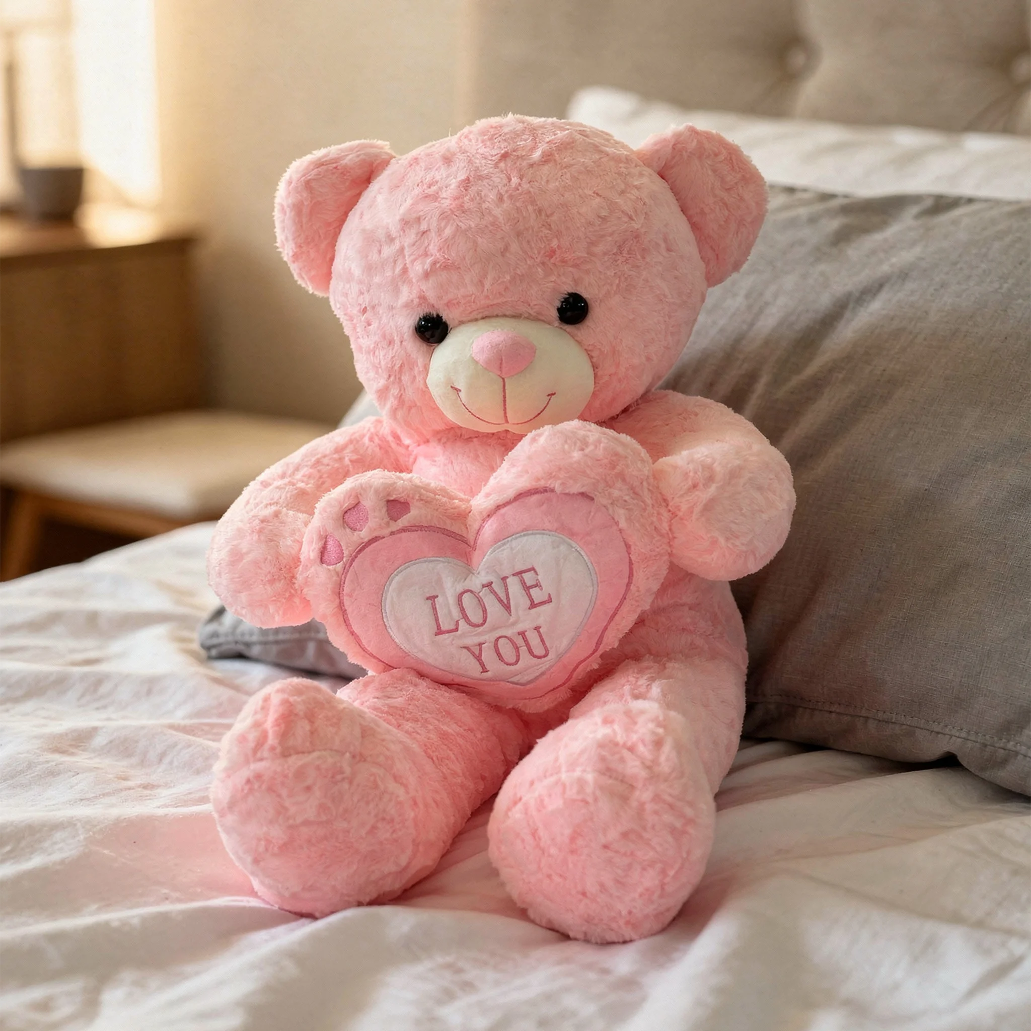 3 Feet Pink Teddy Bear