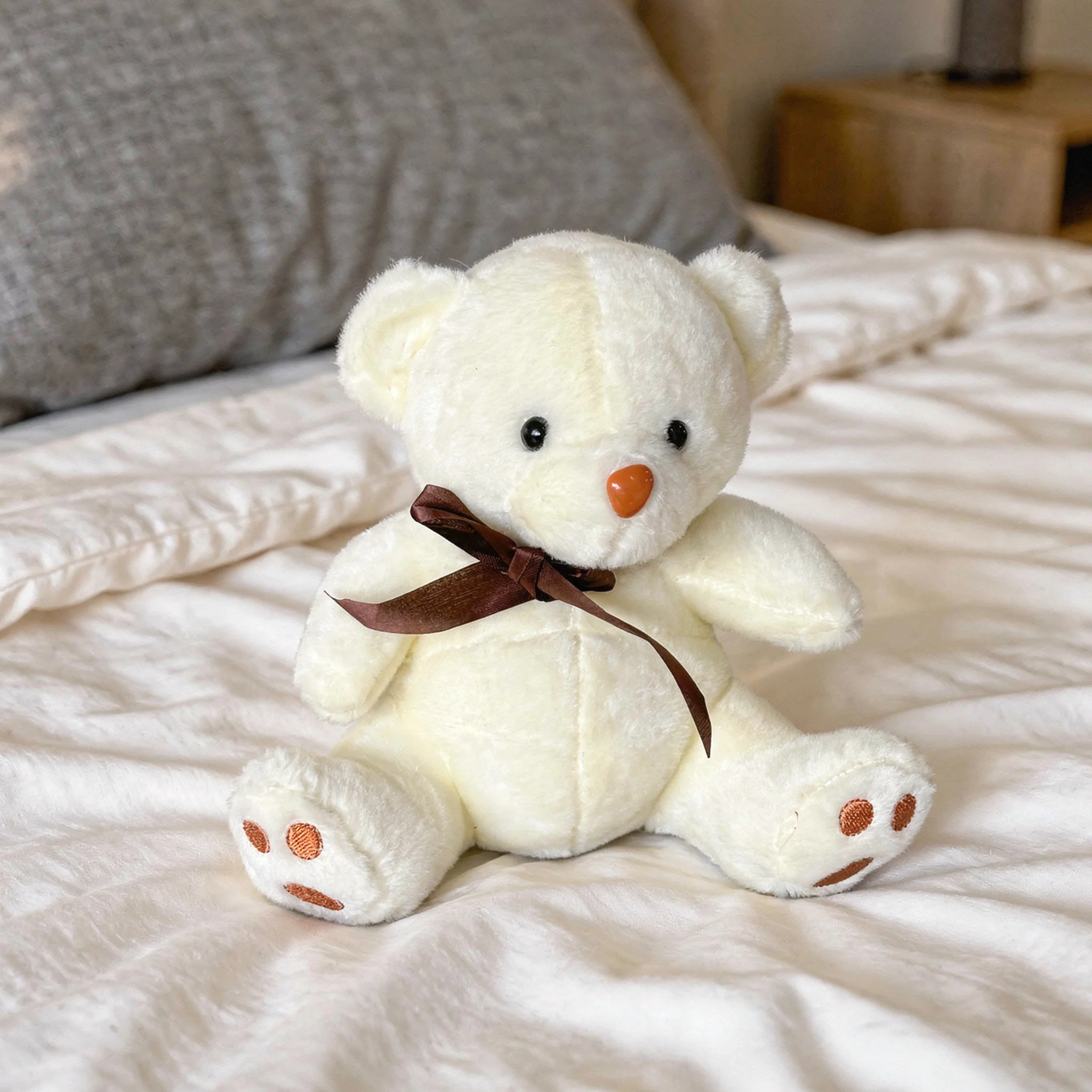 12 Inches White Teddy Bear